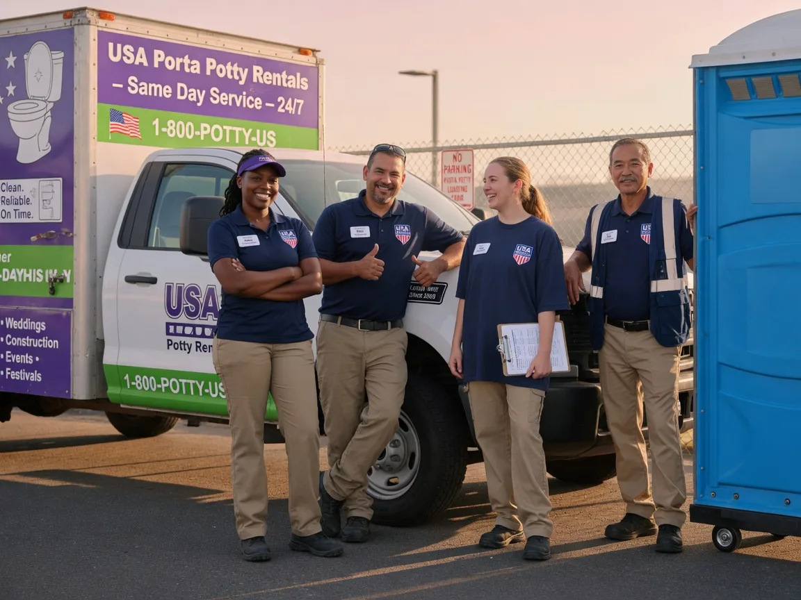 Porta Potty Rental company in Artesian, SD